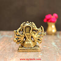Brass Hanuman Panchamukha - 4 Inch Height