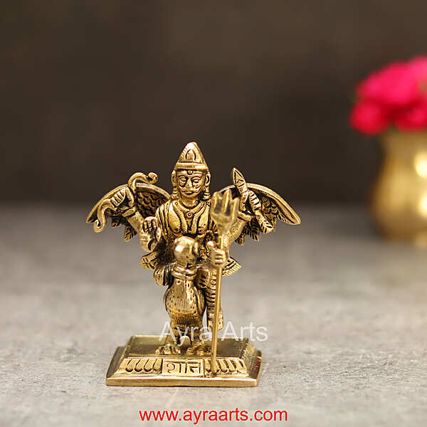 Brass Shani Dev Idol 3.5 Inch Height