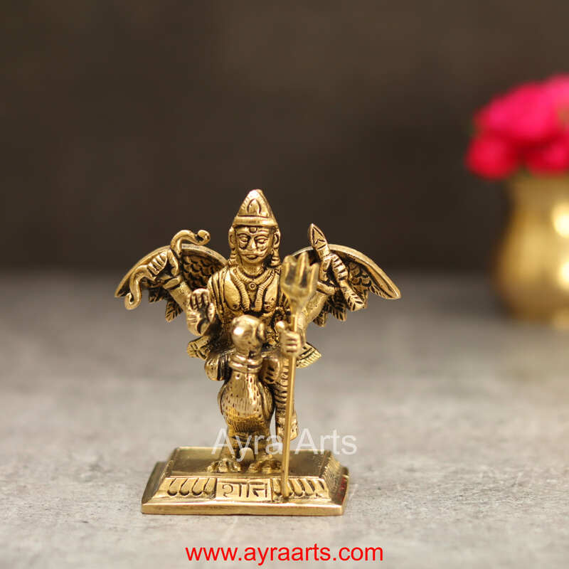 Brass Shani Dev Idol 3.5 Inch Height