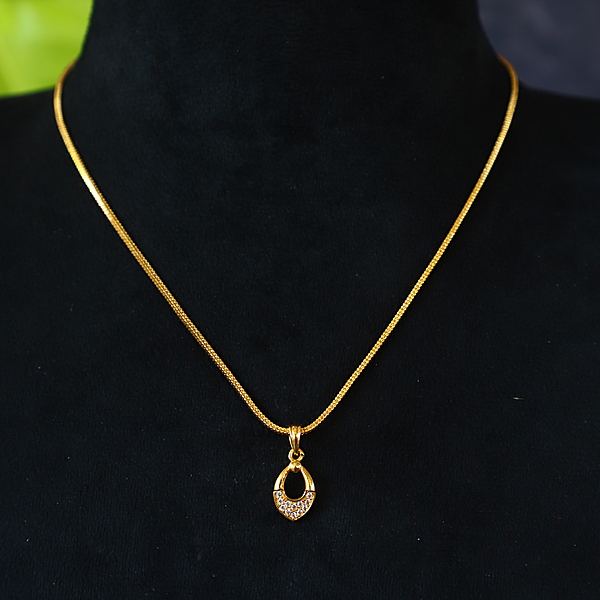 Diamond Shape Rose Gold Chain