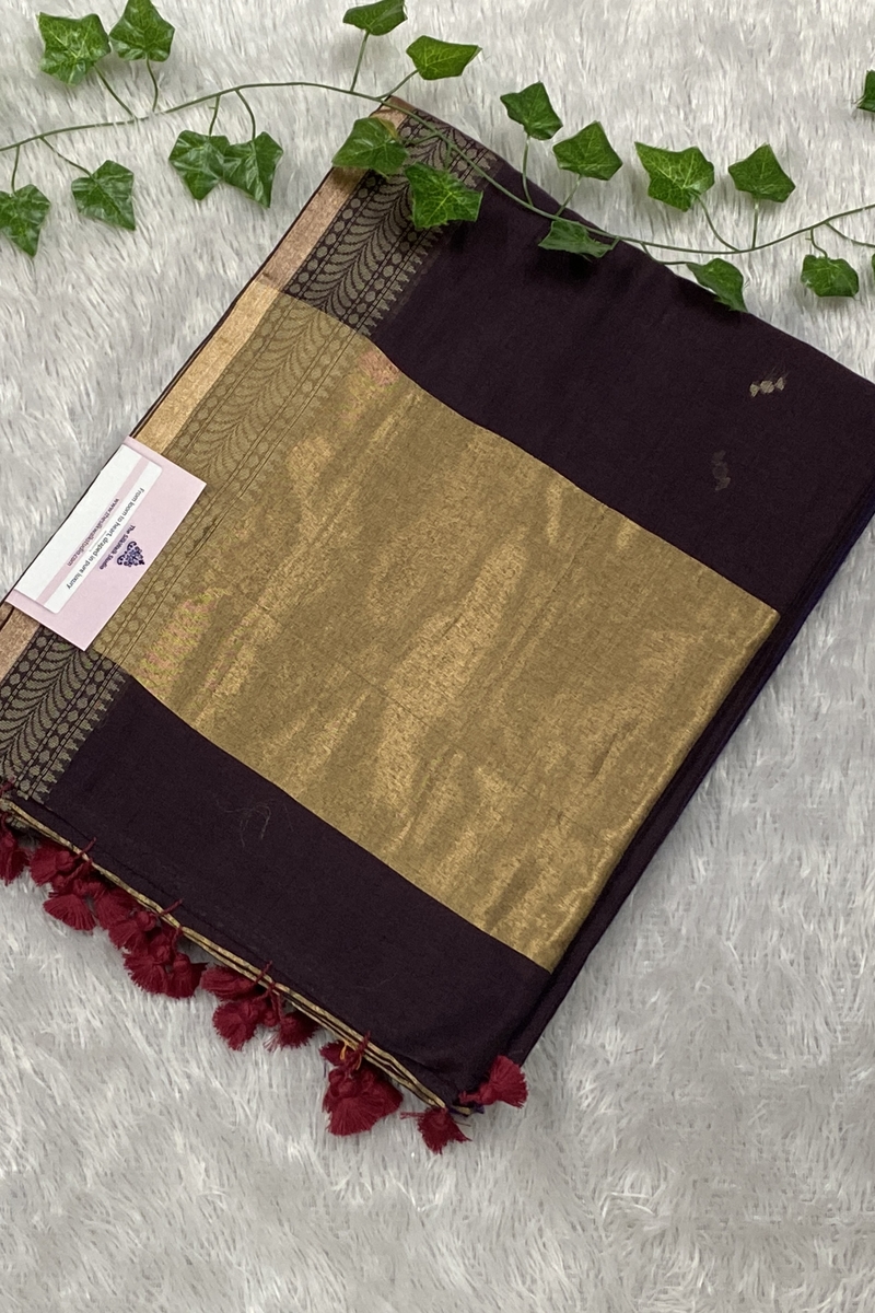 Tanu - Jamdani Cotton Saree SWS614