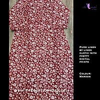 PURE LINEN BY LINEN KURTHI CUSCKRS21438