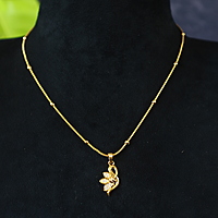 Beautiful flower RoseGold Chain