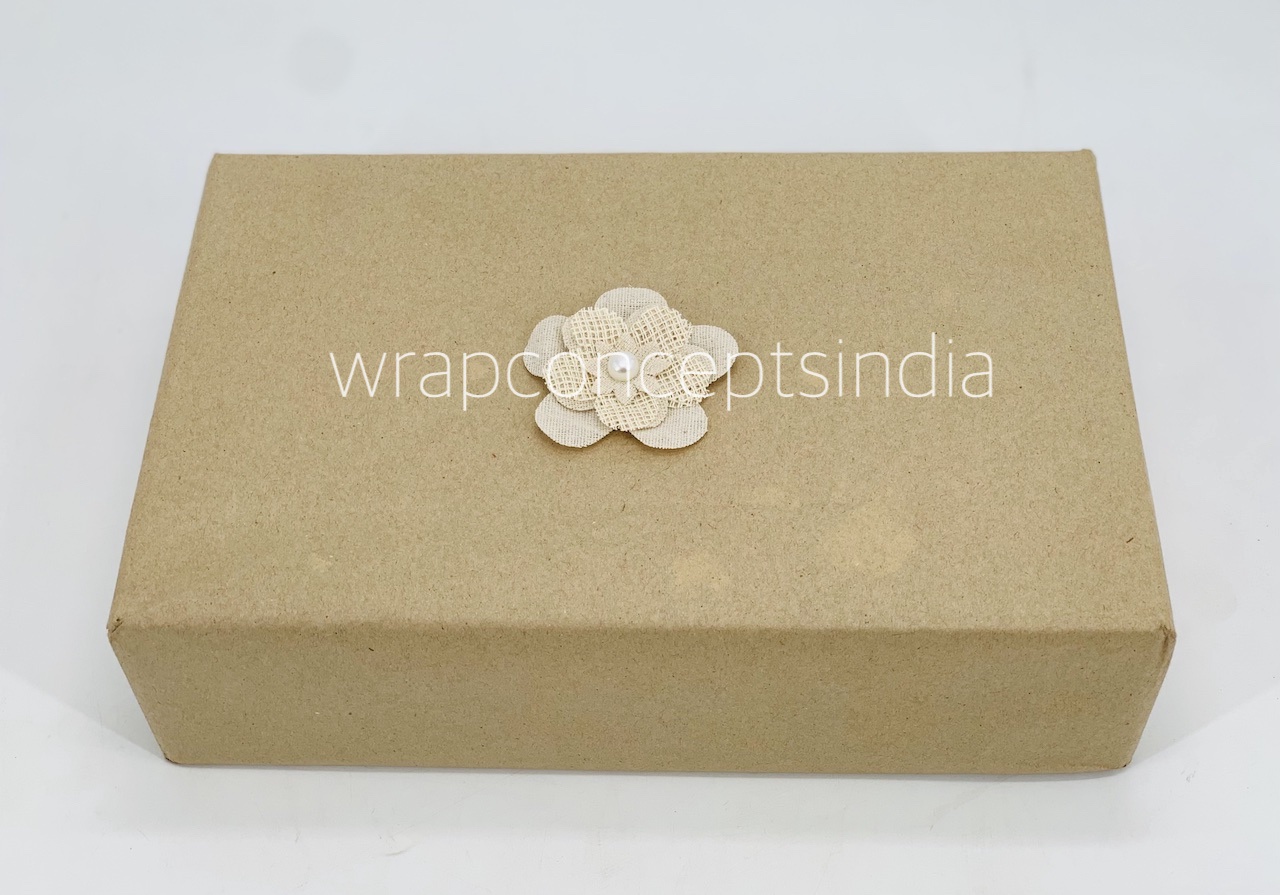 Layered Jute burlap flower