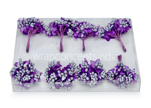 Silver & Purple Pollens