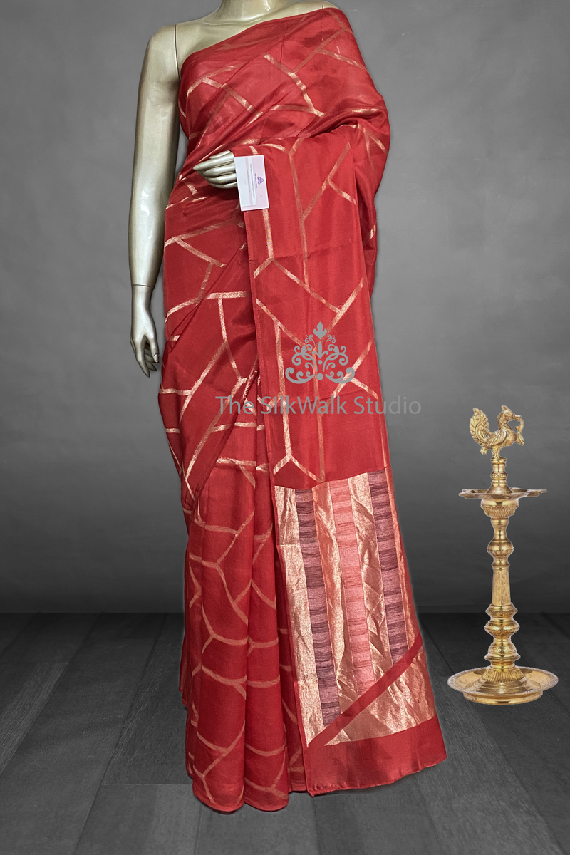 Mridula - Banarasi Viscose Silk Saree SWS232