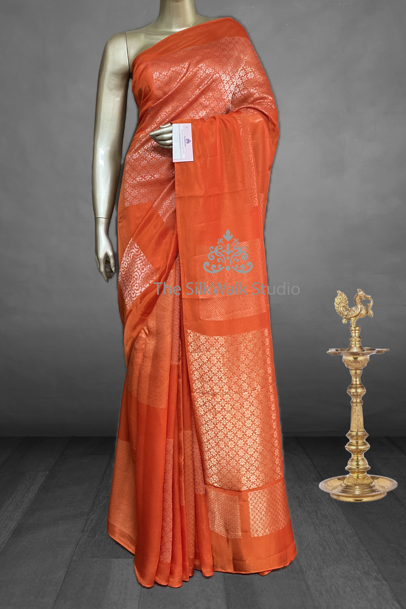 Mridula - Chess Board Designer Viscose Saree SWS234