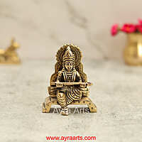 Brass Annapurna Devi - 3.2 Inch Height