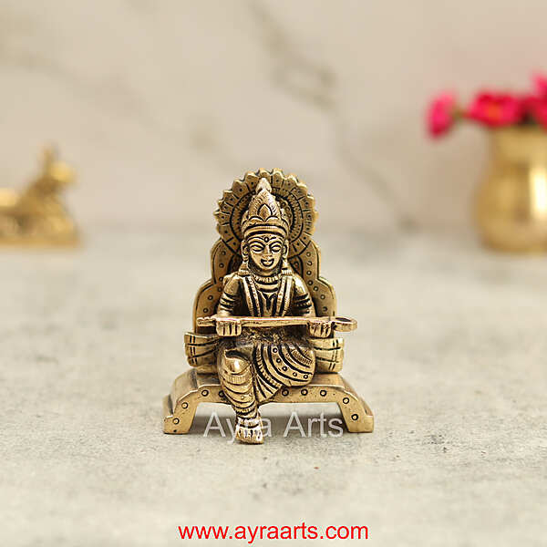 Brass Annapurna Devi - 3.2 Inch Height