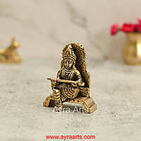 Brass Annapurna Devi - 3.2 Inch Height