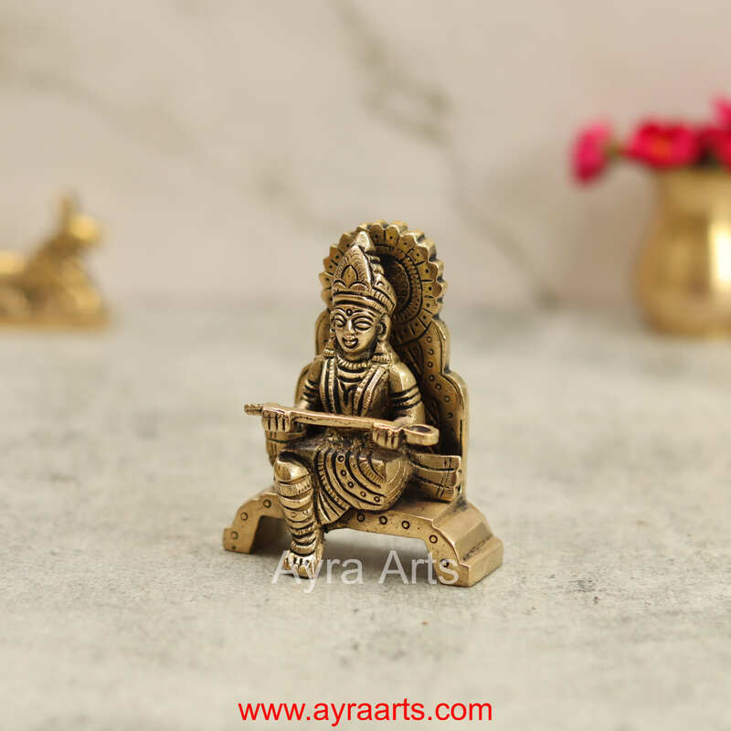 Brass Annapurna Devi - 3.2 Inch Height
