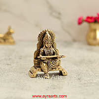 Brass Annapurna Devi - 3.2 Inch Height