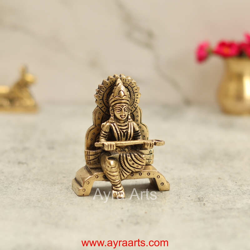 Brass Annapurna Devi - 3.2 Inch Height