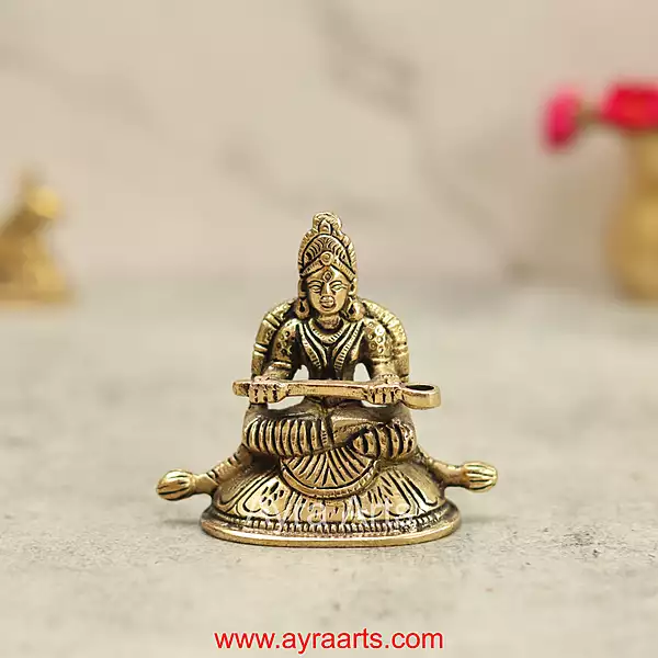 Brass Annapurna Devi - 2.8 Inch Height