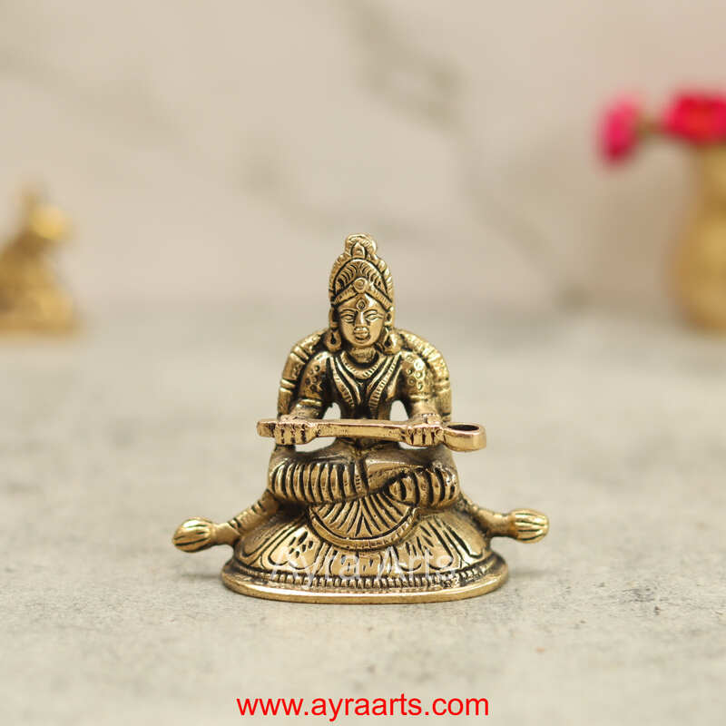 Brass Annapurna Devi - 2.8 Inch Height