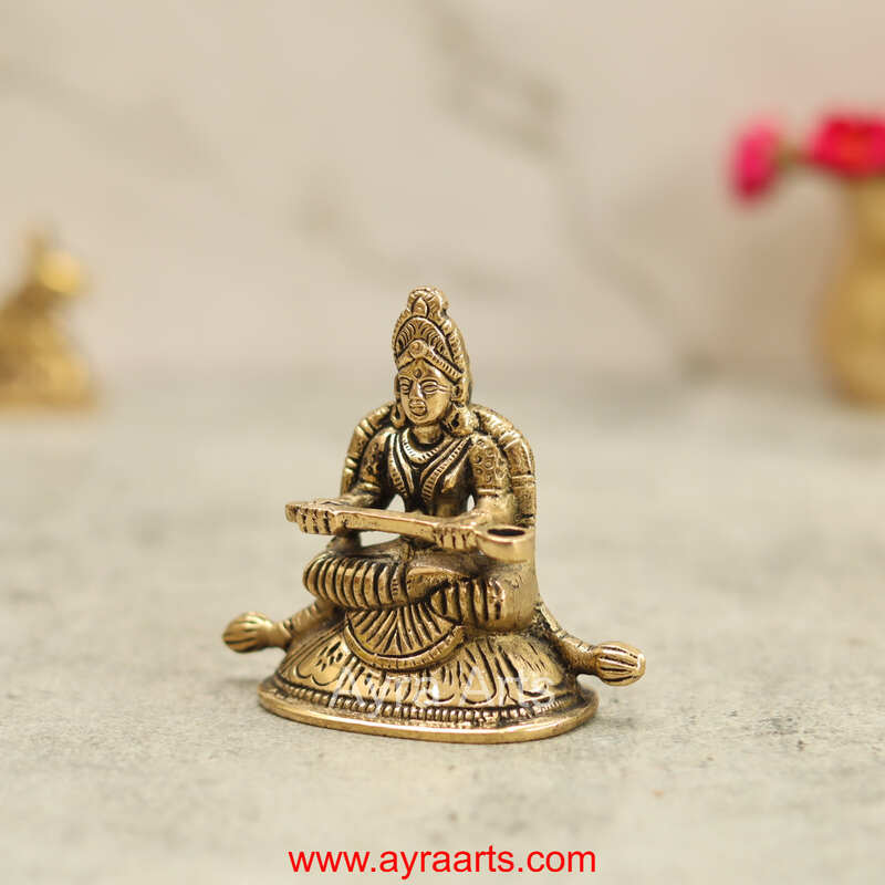 Brass Annapurna Devi - 2.8 Inch Height