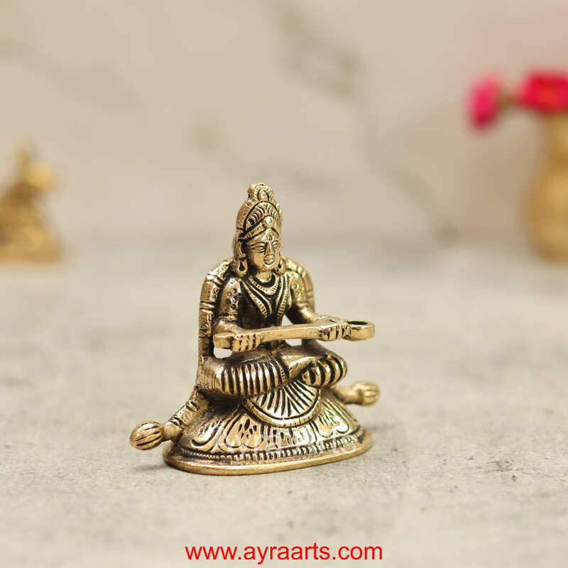 Brass Annapurna Devi - 2.8 Inch Height