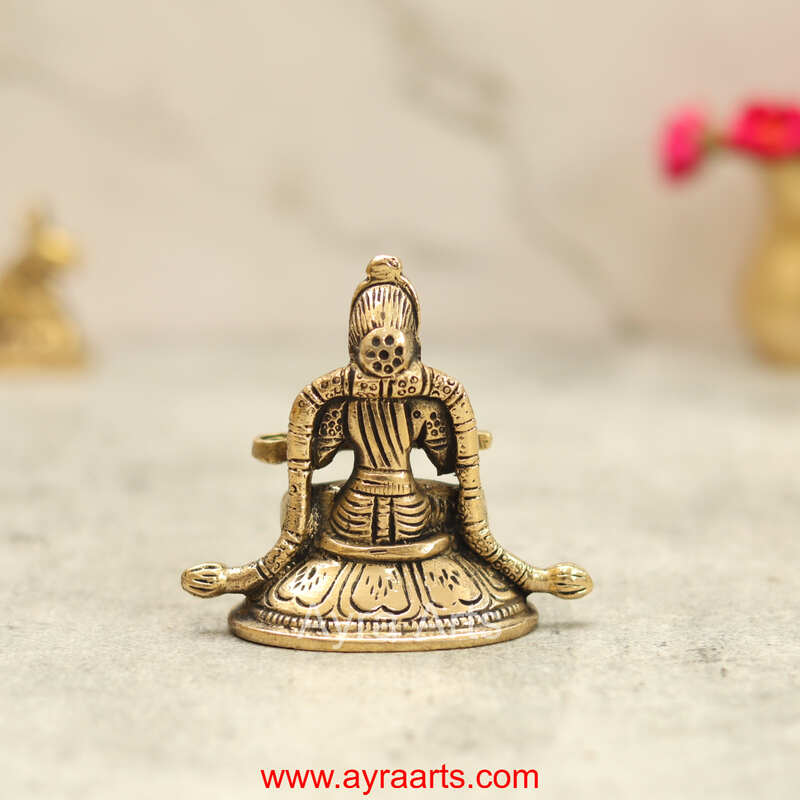 Brass Annapurna Devi - 2.8 Inch Height