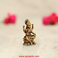 Premium Brass Lakshmi Idols - 1.5 Inch Height