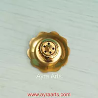 Brass Agardan/Agarbatti Stand Elegant Incense Stick Holder - 2.2 Inch Height