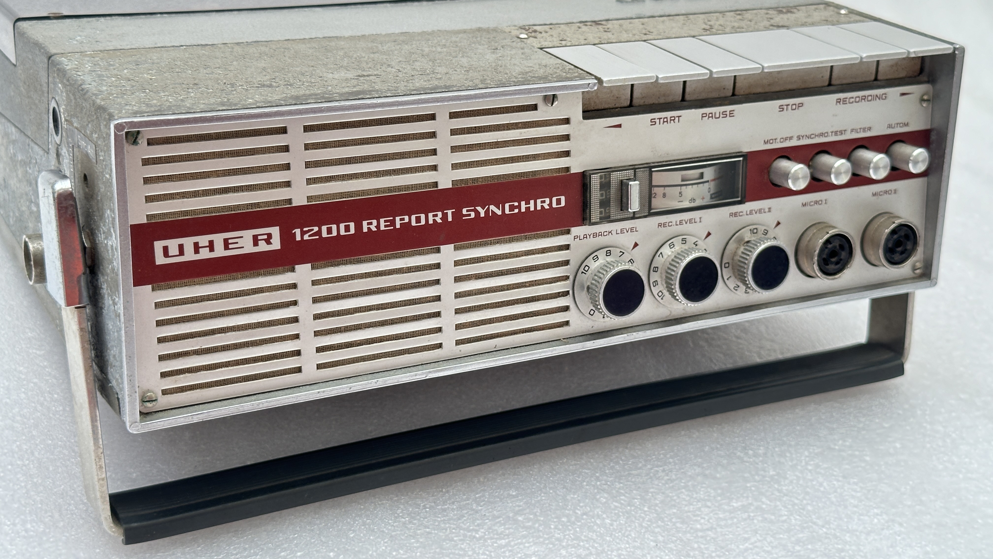 UHER 1200 Report Synchro Portable Reel-to-Reel Recorder (Non-Working, As-Is) - UH-1200 UHER 1200 Report Synchro Portable Reel-to-Reel Recorder (Non-Working, As-Is) - UH-1200