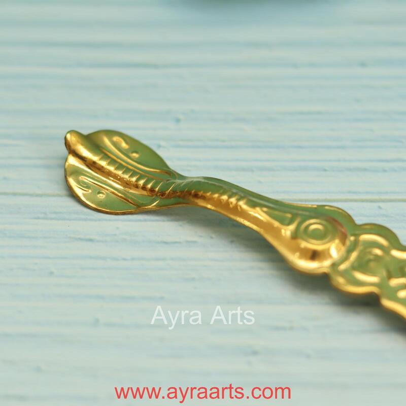 Pure Brass Aachmani Uddharani - 4.5 Inch Length