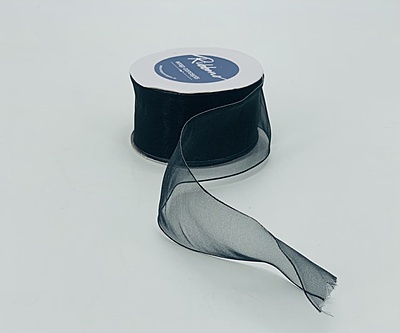 Sheer Ribbon with Wired Edges - 7cms