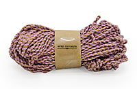 Soft Berry & Gold Twisted Chord