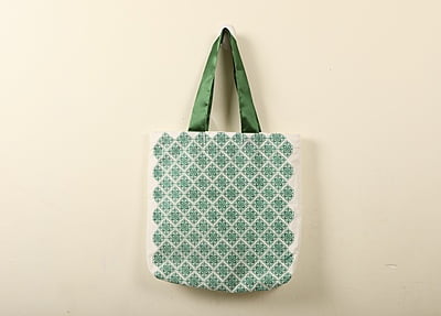 THAMBOOLAM BAGS FLORAL PRINT SET OF 10