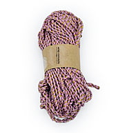 Soft Berry & Gold Twisted Chord