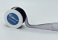 Lemon Sheer Ribbon with Wired Edges - 7cms