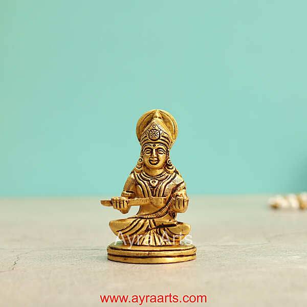 Brass Annapurna Devi - 3.5 Inch Height