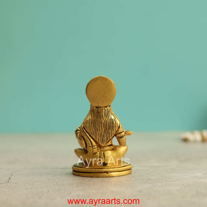 Brass Annapurna Devi - 3.5 Inch Height