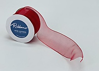 Sheer Ribbon with Wired Edges - 7cms