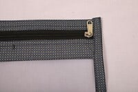 TRANSPARENT POUCHES SET OF 2