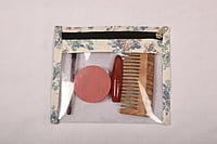 TRANSPARENT POUCHES SET OF 2