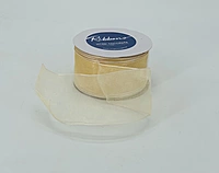 Sheer Ribbon with Wired Edges - 7cms