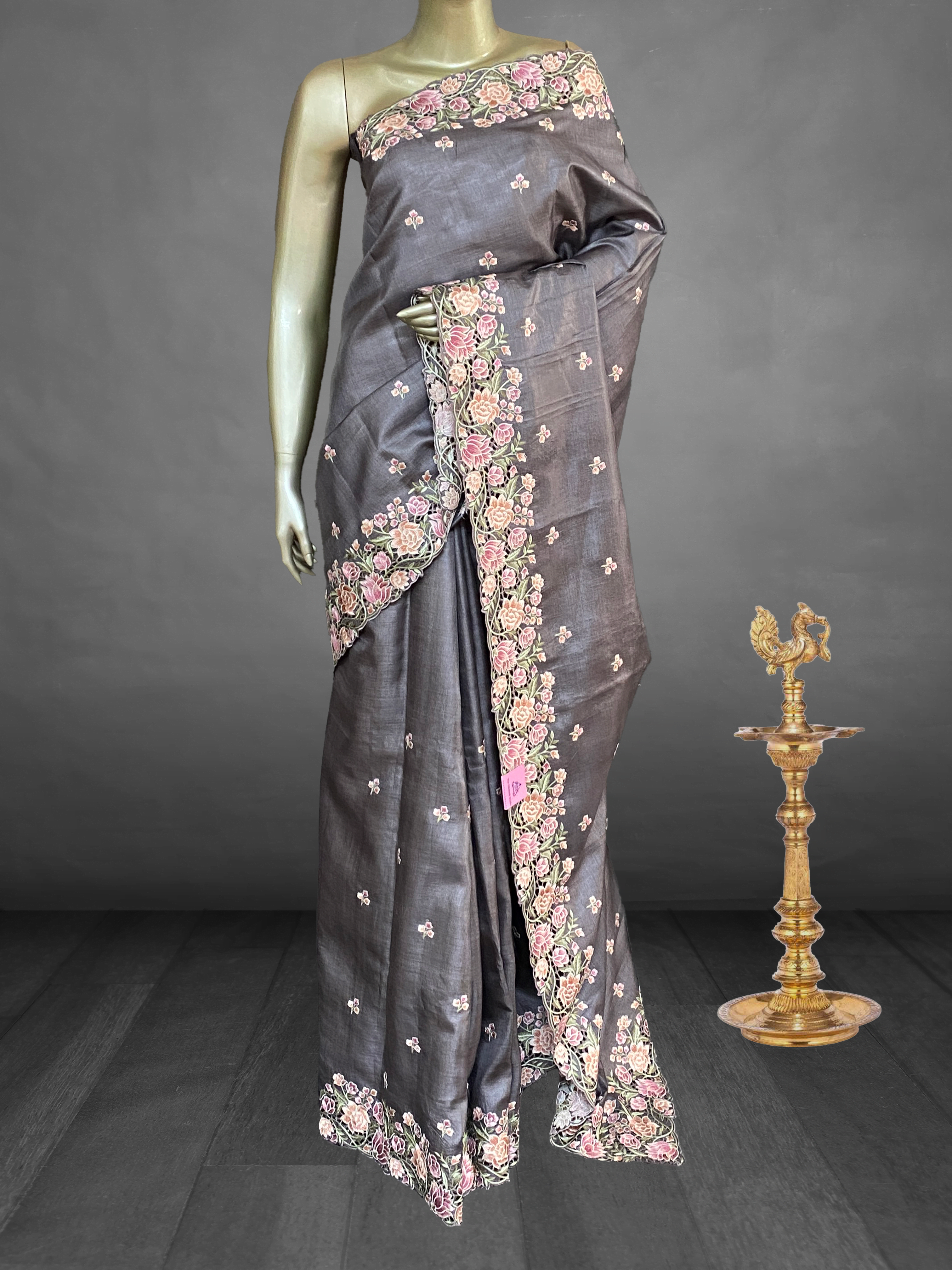 Rosettes - Premium Designer Saree Collection 9709