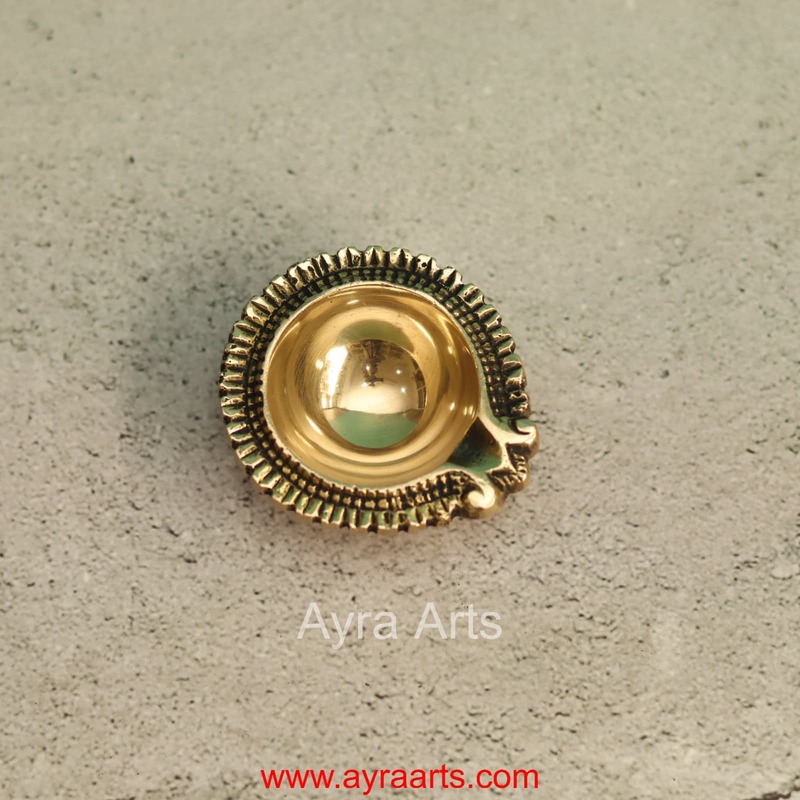 Brass Diya - 2.8 Inch Length