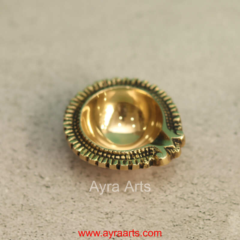 Brass Diya - 2.8 Inch Length