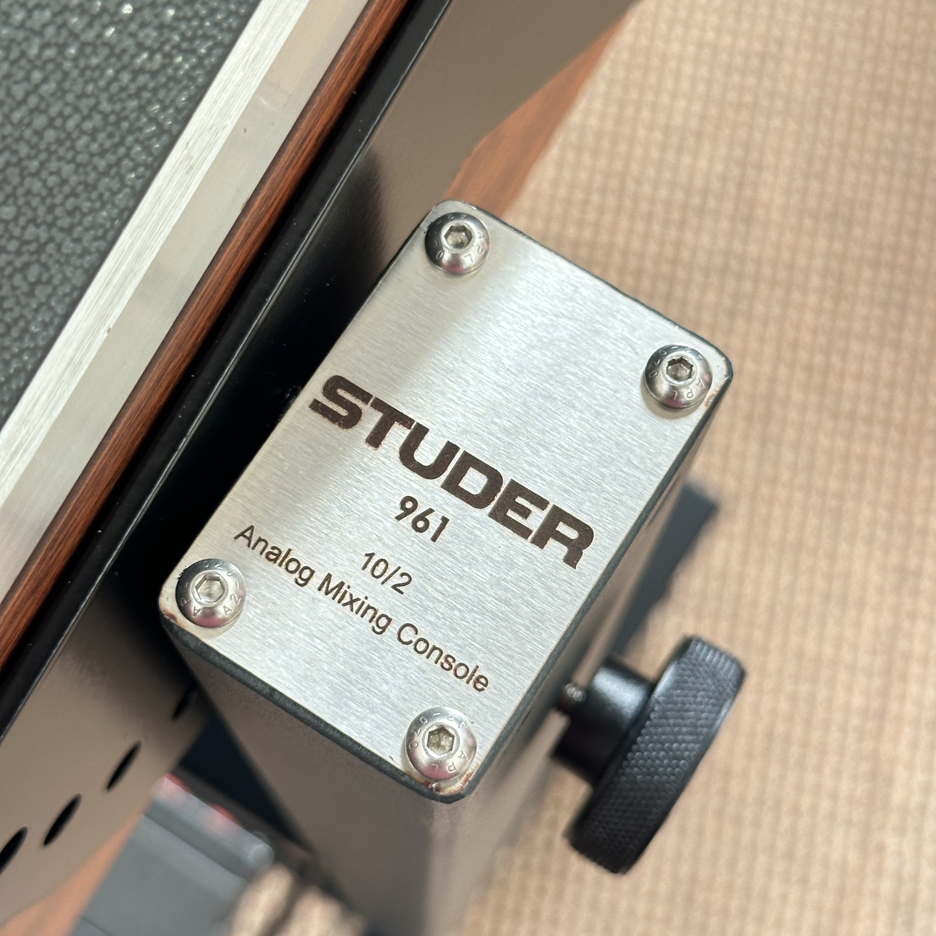 ASW - Studer 961 Analog Audio Mixer Trolley - STU-961