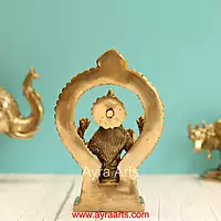 Brass Lakshmi Idol - 8.2 Inch Height