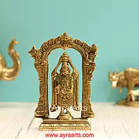 Brass Tirupati Balaji - 7.5 Inch Height