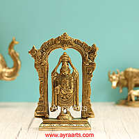 Brass Tirupati Balaji - 7.5 Inch Height