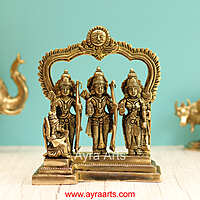 Brass Ram Darbar - 9 Inch Height