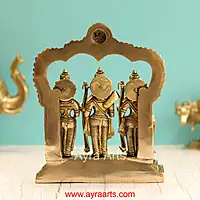 Brass Ram Darbar - 9 Inch Height