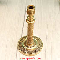 Brass Candle Holder Stand - 10 Inch Height