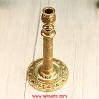 Brass Candle Holder Stand - 10 Inch Height