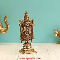 Brass Tirupati Balaji- 8 Inch Height