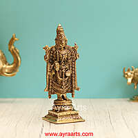 Brass Tirupati Balaji- 8 Inch Height